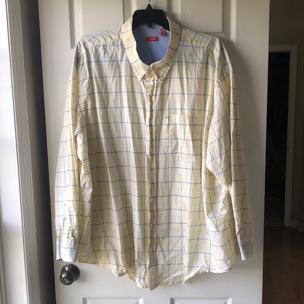 Izod men’s button down, EUC. 4XL.